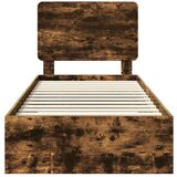  Konstrukcija postelje Dimljeni oreh 90 x 190 cm Konstruiran les, (5000102517) | Shoptok.si