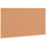 vidaXL Ploča za pisanje s crnim okvirom od punog borovine 100x55 cm | shoptok.hr