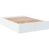  Okvir za krevet bijeli 135x190 cm konstruirano drvo | shoptok.hr