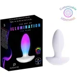 RGB vibracijski analni čep Paradise Illumination - The Plug