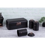 Berlinger Haus set kutija za hleb i posude za začine 4 dela black rose collection Cene