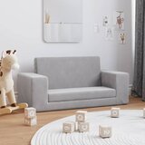  Dječji dvosjed na razvlačenje svjetlosivi mekani plišani | shoptok.hr