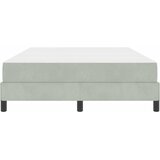  Krevet s opruga kutije Svijetlo siva 140 x 220 cm tkanina | shoptok.hr