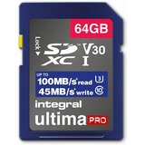 Integral 64gb High Speed SDHC/XC V30 UHS-I U3, (20268632) Slike