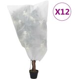  Navlake od flisa za biljke s vezicom 12 kom 70 g/m² 0,8 x 1 m | shoptok.hr
