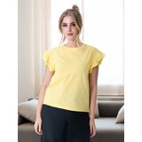Sinsay Pamučna bluza s volanima | shoptok.hr