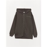 LC Waikiki Boys' Hooded Quilted Patterned Long Sleeve Zippered Sweatshirt | Shoptok.si