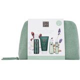Rituals The Ritual Of Jing Reusable Luxury Travel Pouch Set krema za telo The Ritual Of Jing 70 ml + pena za prhanje The Ritual Of Jing 50 ml + olje za telo in lase The Ritual Of Jing 50 ml + dišeči sprej za telo in tekstil The Ritual Of Jing 20 ml + kozmetična torbica za ženske | Shoptok.si