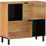  Komoda smeđa 80x33x75 cm Puno drvo Mango | shoptok.hr
