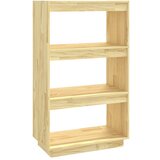 Furnova Knjižna omara/pregrada 60x35x103 cm trdna borovina, (21950730) | Shoptok.si