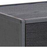 Actona crni noćni ormarić Seaford | shoptok.hr