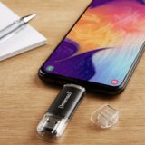 Intenso USB ključ 64 GB, USB 3.2, USB-C, USB-A, Twist Line - USB3.2-64GB/Twist Line | Shoptok.si