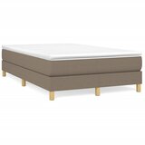  Okvir za krevet s oprugom smeđesivi 120 x 200 cm od tkanine | shoptok.hr