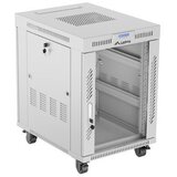 Lanberg FLOOR-STANDING RACK CABINET 19 15U 600X800 GREY LCD GLASS DOOR (FLAT PACK) V2 | shoptok.hr