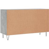  Komoda siva boja betona 100x36x60 cm od konstruiranog drva | shoptok.hr