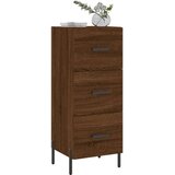  Komoda boja smeđeg hrasta 34,5 x 34 x 90 cm konstruirano drvo | Eponuda.com
