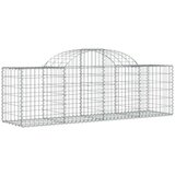  Obokana gabonska košara 200x50x60/80 cm pocinkano železo | Shoptok.si