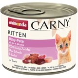  Mešano varčno pakiranje animonda Carny Kitten 12 x 200 g - Baby-Paté | shoptok.hr