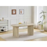 P & B JEDILNA MIZA, barve hrasta, bež | Shoptok.si