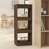  The Living Store Knjižna omara/pregrada rjavi hrast 40x30x103 cm iverna plošča - Knjižna Omara, (21431253) Cene