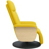  Naslonjač od tkanine s osloncem za noge svjetložuti | shoptok.hr