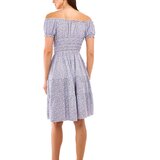 Gemre Purple midi floral dress Sauro | shoptok.hr