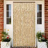 vidaXL Zastor protiv insekata bež-smeđi 100 x 220 cm šenil | shoptok.hr