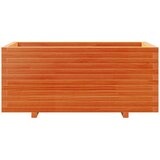  Vrtna sadilica voštano smeđe boje 110x60x49,5 cm od borovine | shoptok.hr