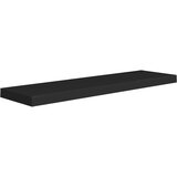 Maison Chic Stenska polica - Viseča Polica črna 90x23,5x3,8 cm MDF, (21784751) Cene