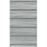  Ladičar siva boja hrasta 60 x 36 x 103 cm od konstruiranog drva | shoptok.hr