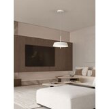 Nova Luce Bijela LED viseća svjetiljka aluminijska s mogućnosti zatamnjivanja ø 45 cm Velio – | shoptok.hr