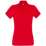 Fruit Of The Loom Red Performance PoloT-shirt
