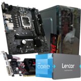 GNC OFFICE i3-12100F 3.30GHz MB H610MHP RAM 16 GB DDR4 SSD 480 GB GT7302GB Kućište + EZ Cool napojna 500W Windows11PRO 2Y | Eponuda.ba