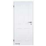 DOORNITE Sobna vrata Odysseus (848 x 2.000 mm, Smer odpiranja: Desno, Bela, Satje) | Shoptok.si