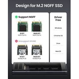 Ugreen vanjsko aluminijsko kućište za M.2 SATA SSD USB 3.1 Gen2 | shoptok.hr