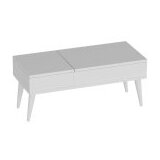 Hanah home Toaletni stolić Riva, 79,4x31x35 cm, Bijela | Eponuda.ba
