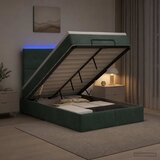  od pjene s madracem i LED-om Tamnozelena 120 x 190 cm | shoptok.hr
