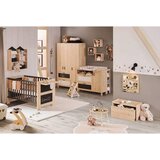 Jimmylee OTROŠKA POSTELJICA Try Me 144/76/86 cm antracit, črna, barve breze | Shoptok.si