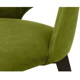  Trpezarijska stolica BOVIO 86x48 cm svetlo zelena/buk | Eponuda.com