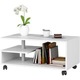 AKORD Vini Klubska Mizica Na Kolescih, Bela, (5000331767) | Shoptok.si