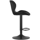  Tabure od baršuna WEST - crni | shoptok.hr