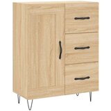 vidaXL Visoka komoda hrasta sonome 69 5x34x180cm od konstruiranog drva | shoptok.hr