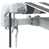 Tenda na automatsko uvlačenje LED antracit i bijela 600x350 cm | shoptok.hr
