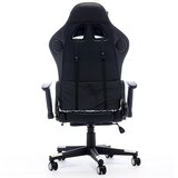 Bytezone gamerska stolica carbon, jastuk za masažu / bluetooth zvučnici (crna) | shoptok.hr