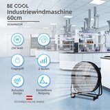 BE COOL BUDI COOL BCIWM60CM Podni ventilator Industrijski vjetropogon 60cm | shoptok.hr