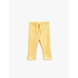 Koton Ribbed Basic Leggings Elastic Tied Waist | shoptok.hr