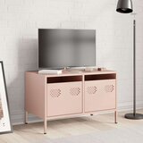 vidaXL TV ormarić ružičasti 68 x 39 x 43,5 cm hladno valjani čelik | shoptok.hr