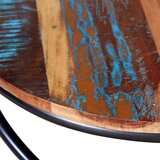  Klubska mizica trden predelan les 60x60x40 cm | Shoptok.si