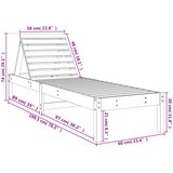  Ležalnik 2 kosa črn 199,5x60x74 cm trdna borovina - - črna - 31.5 - N/A - 2025--Uvoz_4 | Shoptok.si