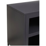Premier Housewares Siva jeklena vitrina 140x80x45 cm Acier – | Shoptok.si